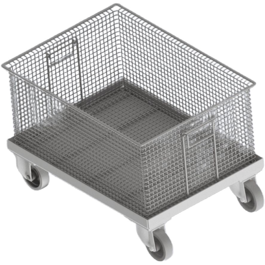 odenroller für Reinigungskorb mit Aufstandsfläche und Korb. odenroller für Reinigungskorb mit Aufstandsfläche und Korb.